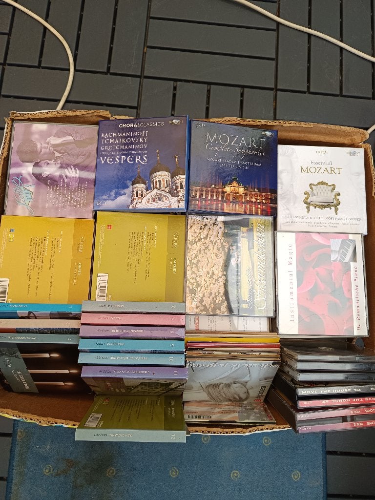 Doos cd's, Enlèvement, Utilisé, Autres genres