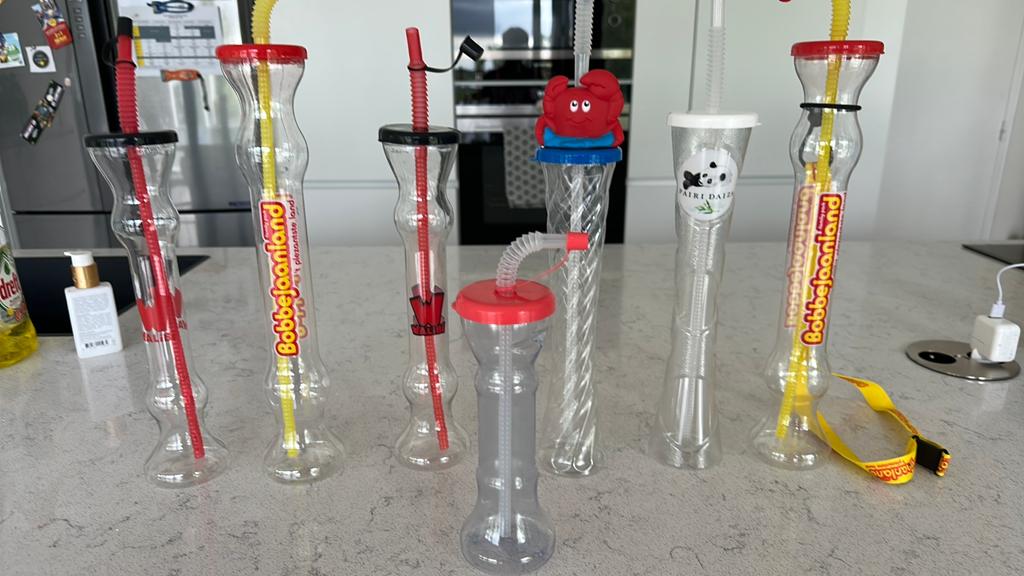 Slush puppy flessen, Ophalen, Zo goed als nieuw