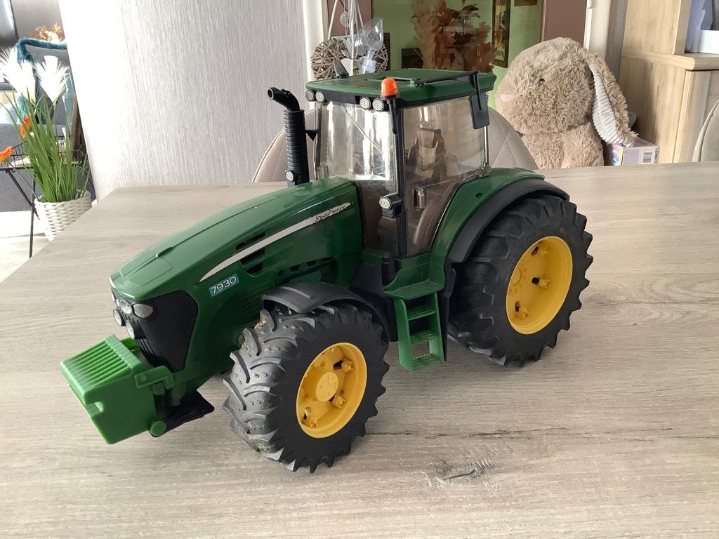 Tracteur John Deer en plastique (22x35 cm), Enlèvement ou Envoi, Utilisé
