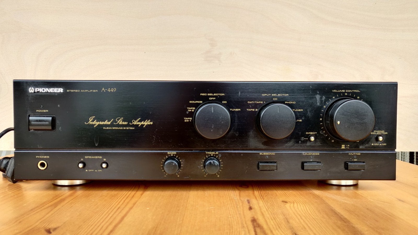 Versterker Pioneer A449, Audio, Tv en Foto, Versterkers en Ontvangers, Ophalen, Pioneer