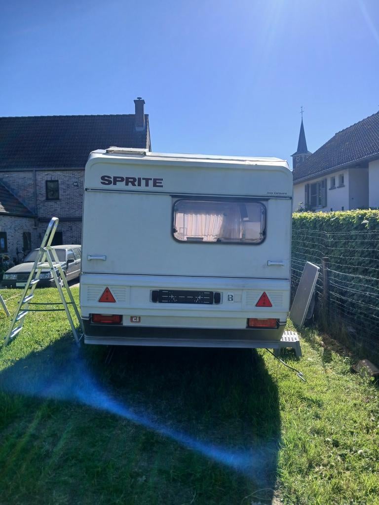 Sprite caravan, Caravans en Kamperen, Rondzit, Particulier, Sprite, Uitbouw voortent