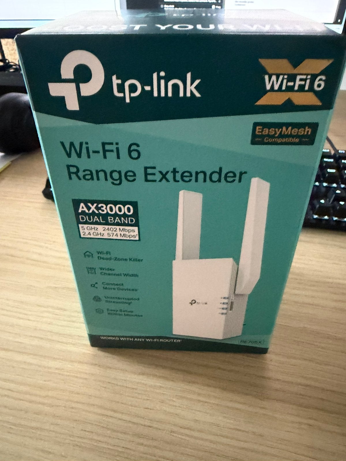 Wifi 6 range extender tp link, Computers en Software, Routers en Modems, Ophalen of Verzenden, Zo goed als nieuw