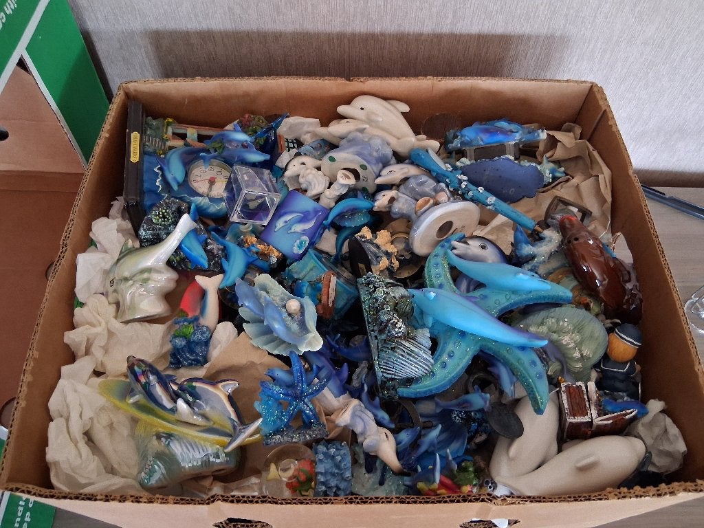 Lot : Beeldjes - Dolfijnen, Ophalen, Dier