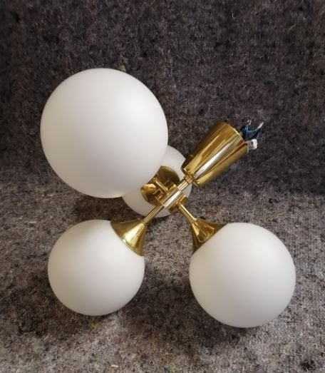 vintage Kaiser sputnik mid-century  4 lp., Enlèvement, Maison et Meubles