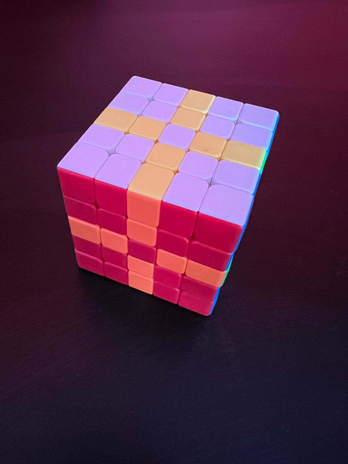 Speedcube 5x5, Ophalen of Verzenden, Minder dan 500 stukjes, Zo goed als nieuw, Rubik's of 3D-puzzel