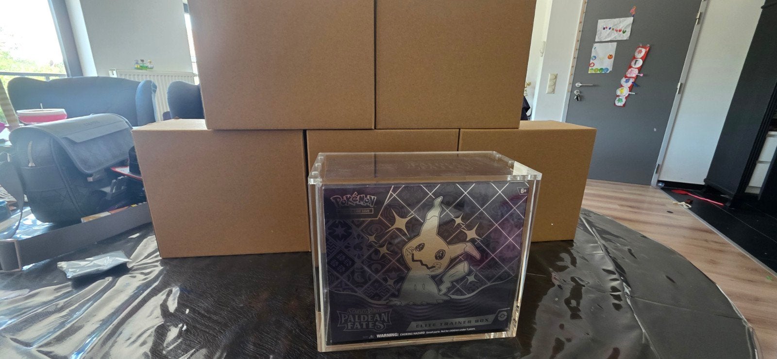 Premium Acrylic cases etb pokemon elite trainer box, Hobby en Vrije tijd, Ophalen
