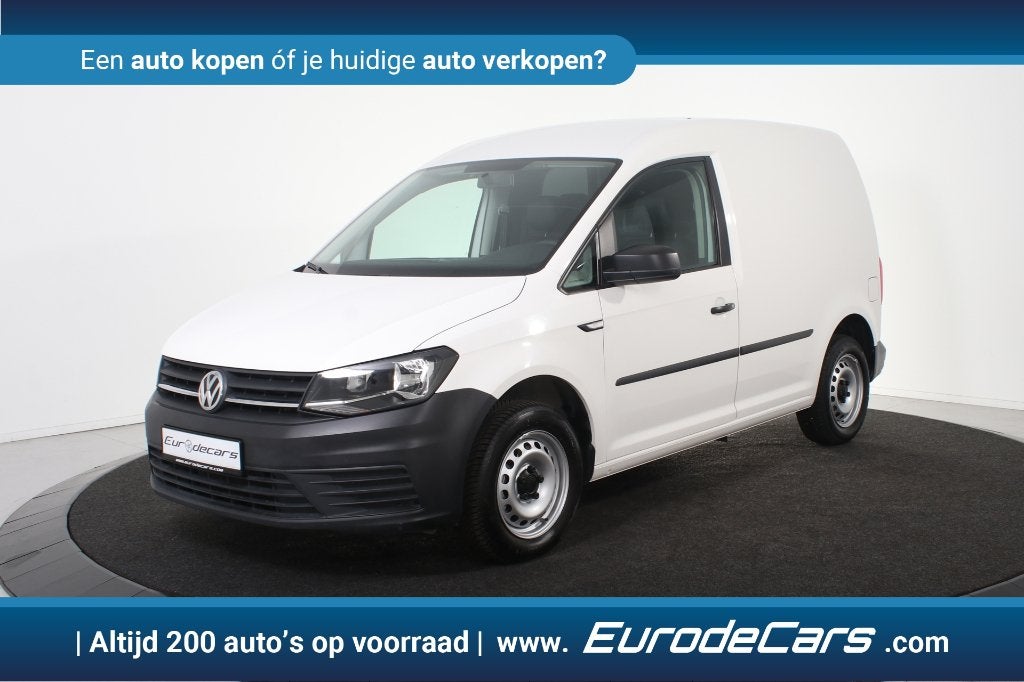 Volkswagen Caddy 2.0TDi *1ste Eigenaar*Leer*Navigatie*, Auto's, Voorwielaandrijving, 1496 kg, Wit, Leder