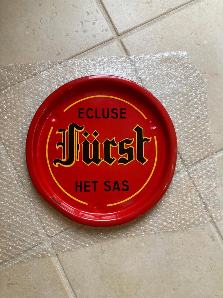 Plateau en émail Furst Ecluse Het Sas, Collections, Enlèvement ou Envoi, Comme neuf