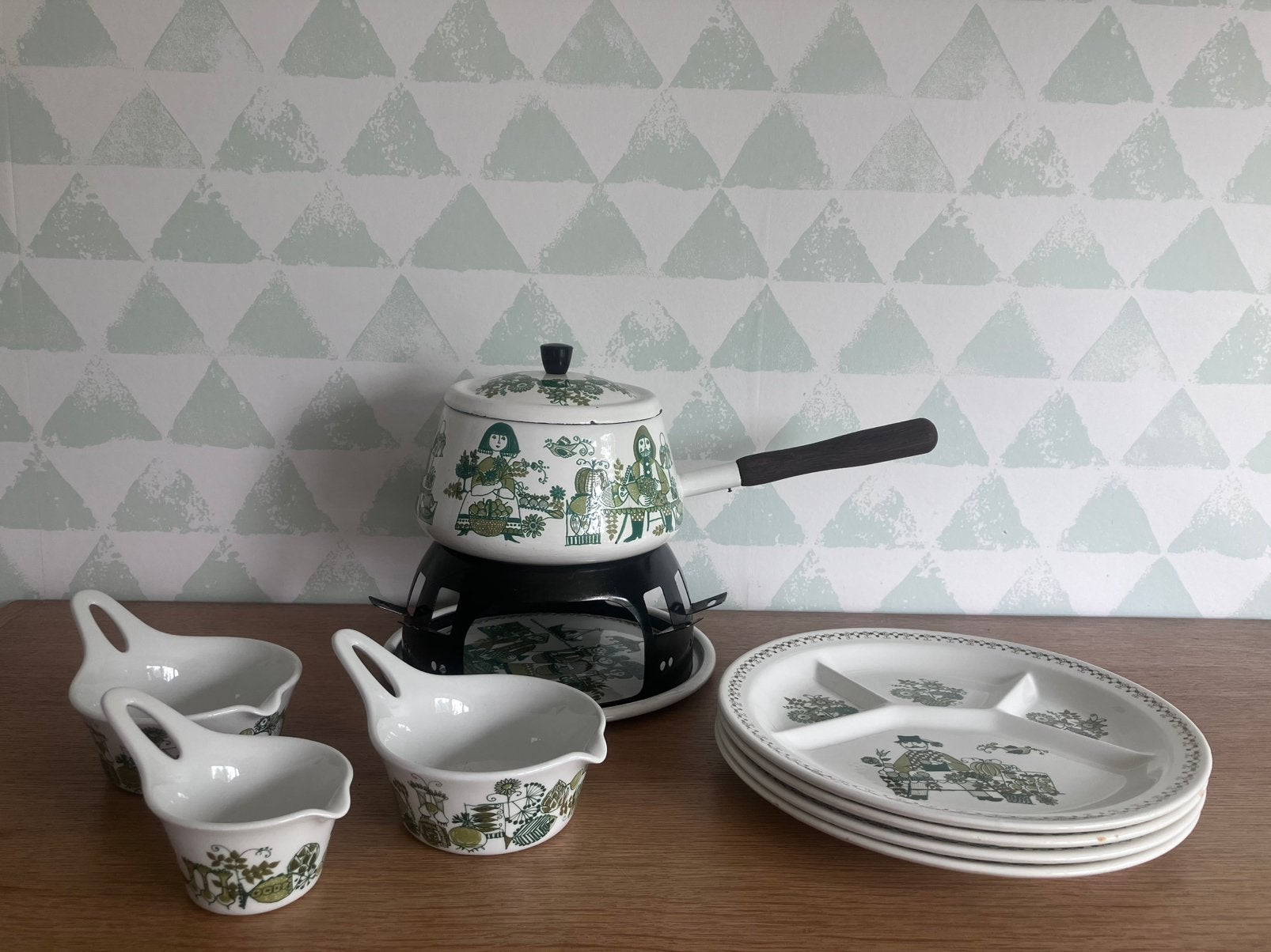 Figgjo Flint Market - fondueset, Ophalen of Verzenden