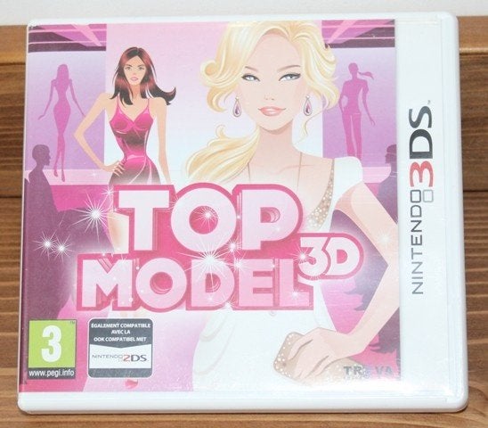 Nintendo - Top Model 3D, 1 speler, Ophalen of Verzenden, Zo goed als nieuw, Vanaf 3 jaar