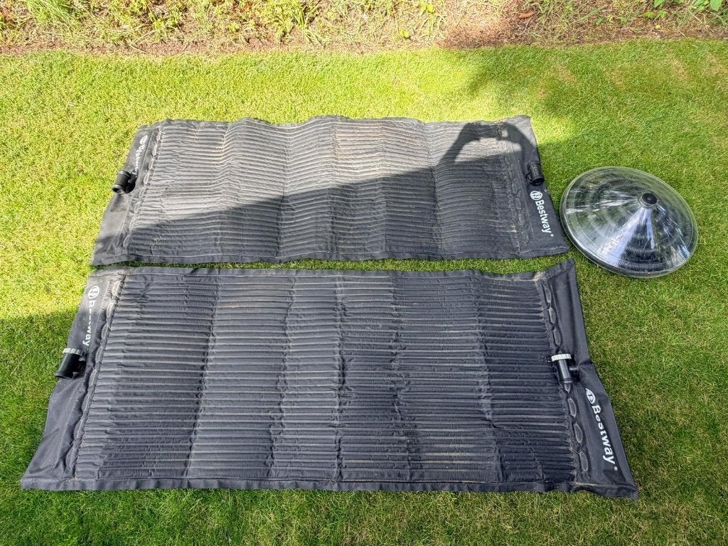 Bestway solar mat + solar bol, Tuin en Terras, Ophalen, Gebruikt, Verwarming