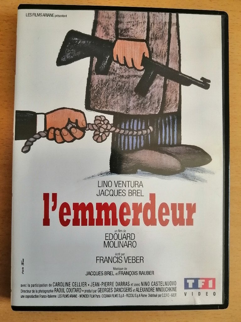 DVD L'Emmerdeur -Comédie - 1973 - d'Édouard Molinaro, Enlèvement ou Envoi, Français, Français