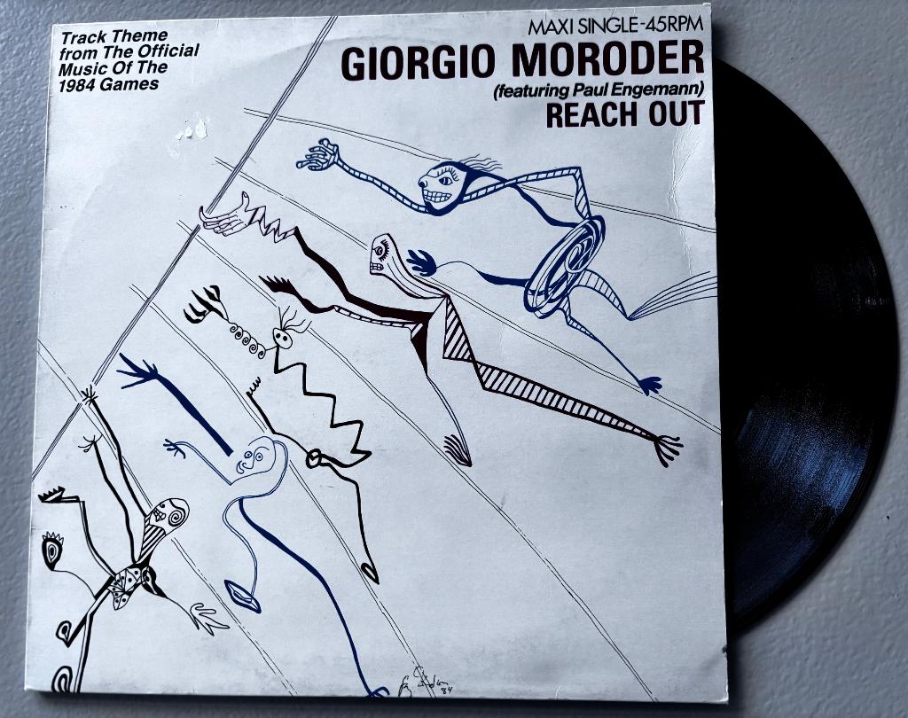 Giorgio Moroder maxi vinyl Reach out, Ophalen of Verzenden