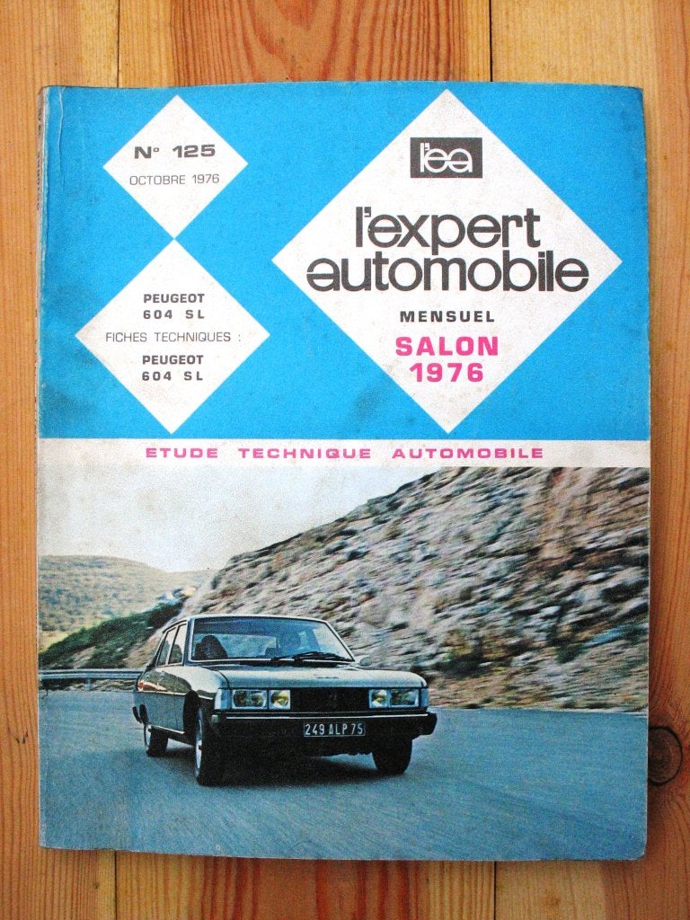 L'Expert automobile PEUGEOT 604 SL, Enlèvement ou Envoi