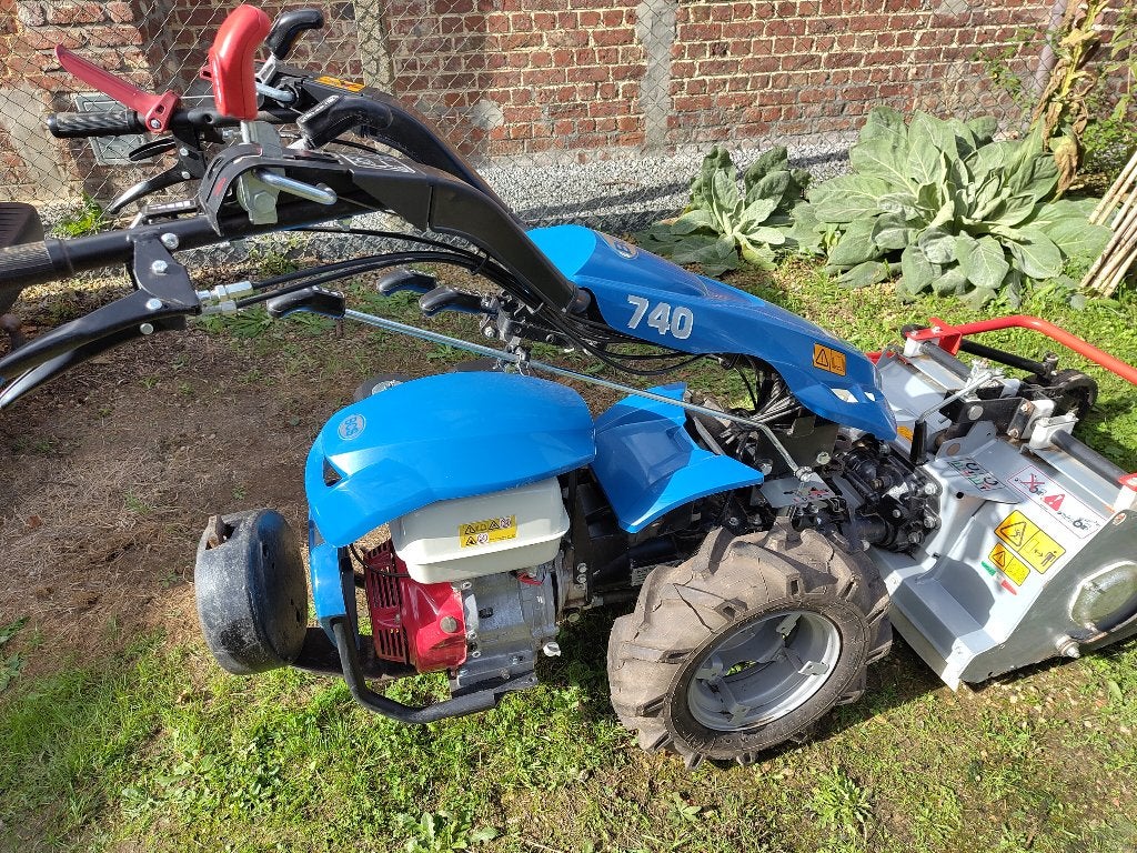 Motoculteur BCS Powersafe 740 11 pk benzine met toebehoren, Enlèvement, Utilisé