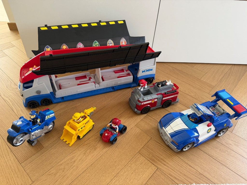 Paw patrol  (volledig lot), Ophalen