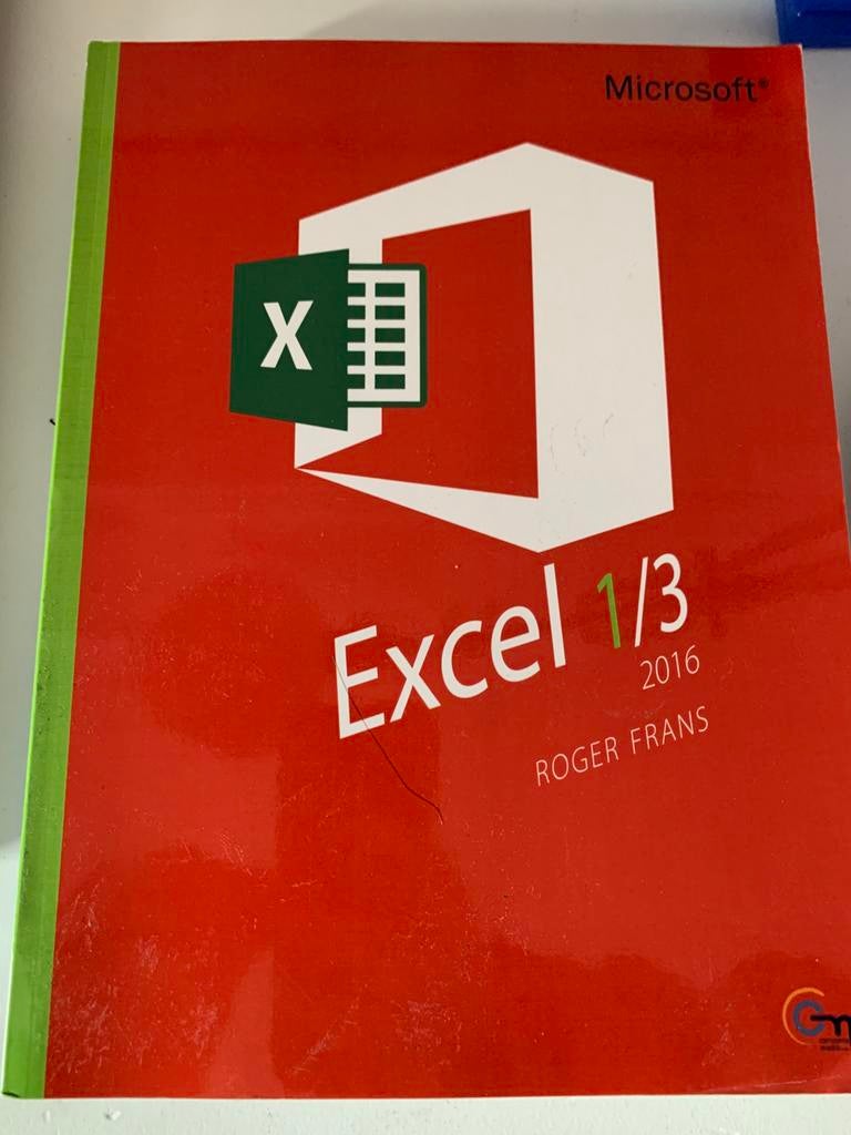 Excel 1/3, Boeken, Informatica en Computer, Ophalen of Verzenden, Nieuw, Software
