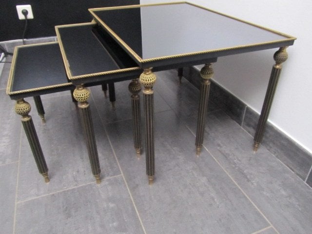 Nesting tables - Maison Bagués (1940) - Bijzonder zeldzaam !, Ophalen