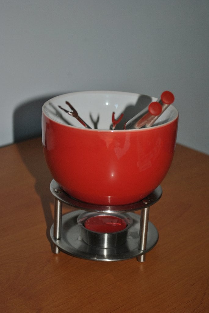 fondue chocolat, Maison & Meubles, Cuisine | Vaisselle, Comme neuf, Autres types, Autres styles, Céramique, Autres marques, Enlèvement ou Envoi
