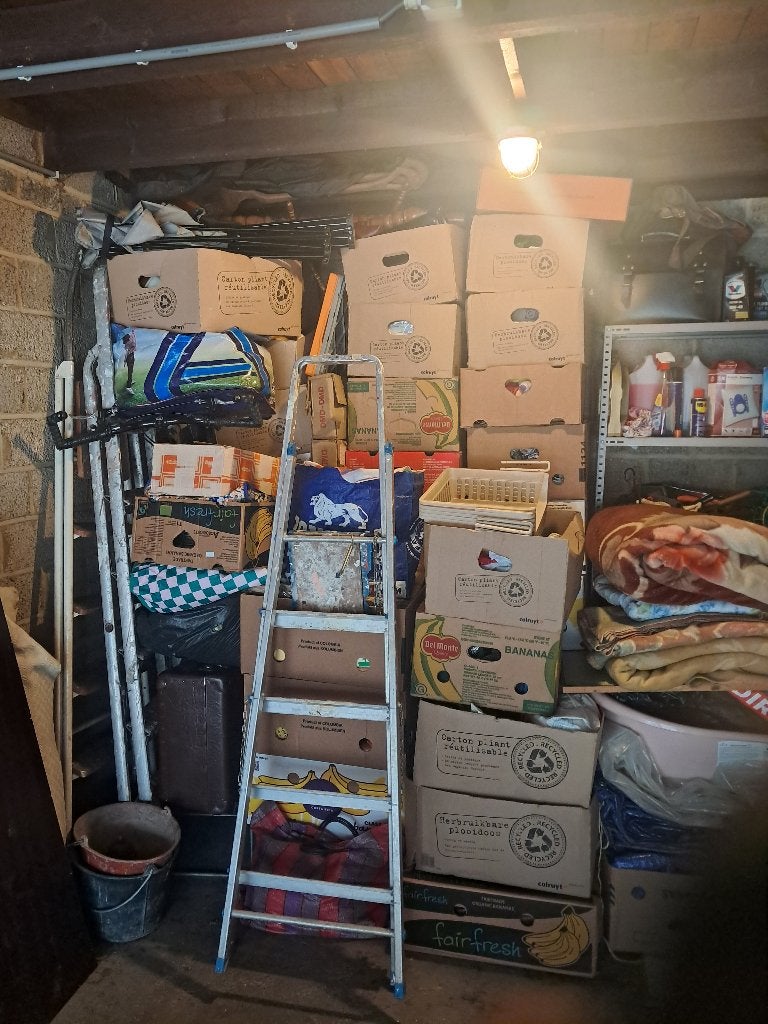 Brocante kavel, Ophalen, Gebruikt