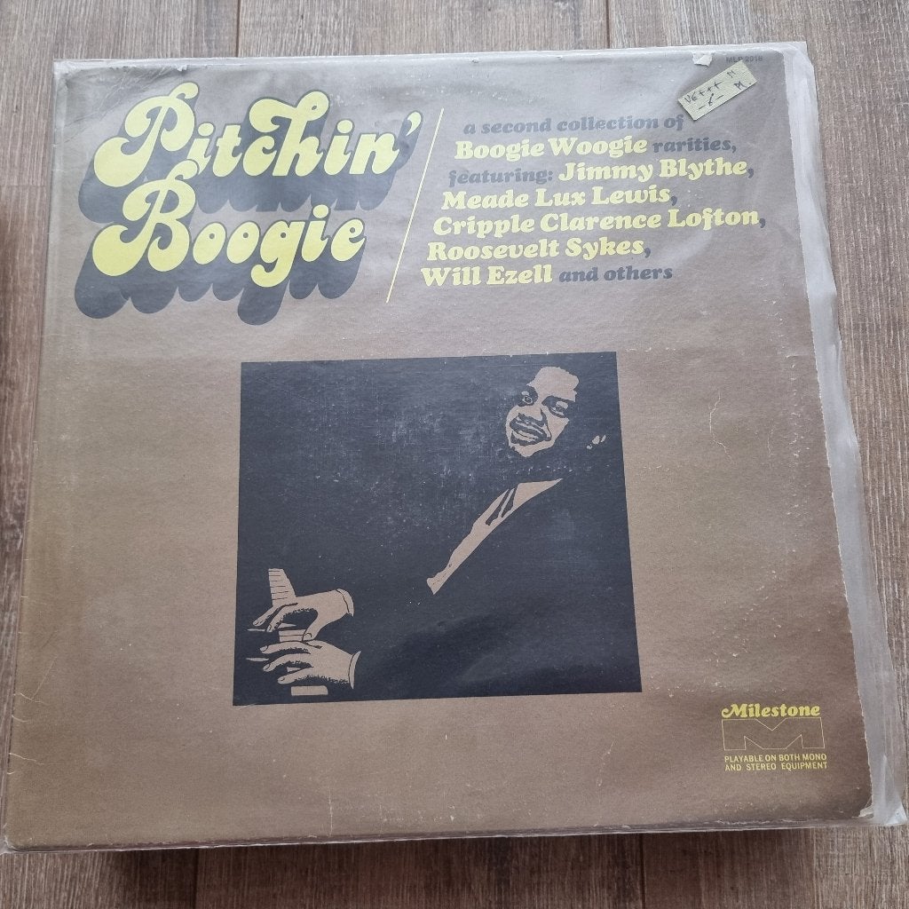 LP Various - Pitchin' Boogie, CD & DVD, Enlèvement ou Envoi, Utilisé, Jazz et Blues, LP