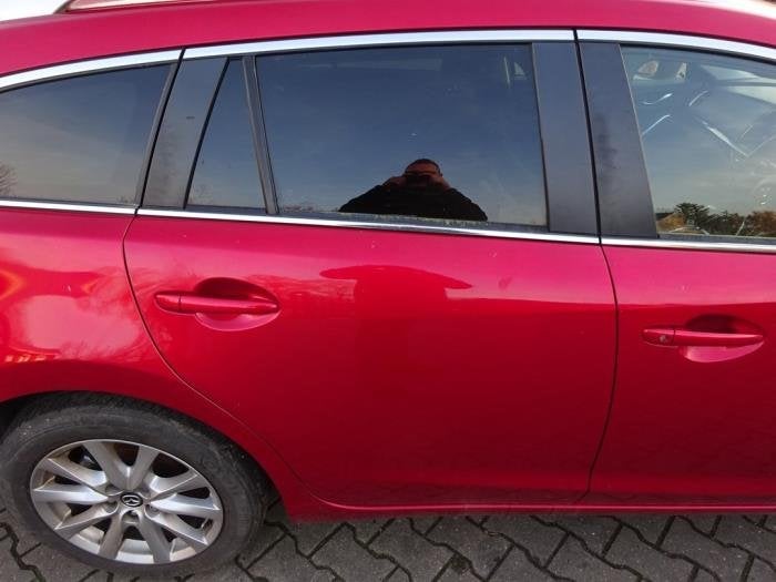 Portier 4Deurs rechts-achter van een Mazda 6 (SOUL RED), Gebruikt, -, Deur, -