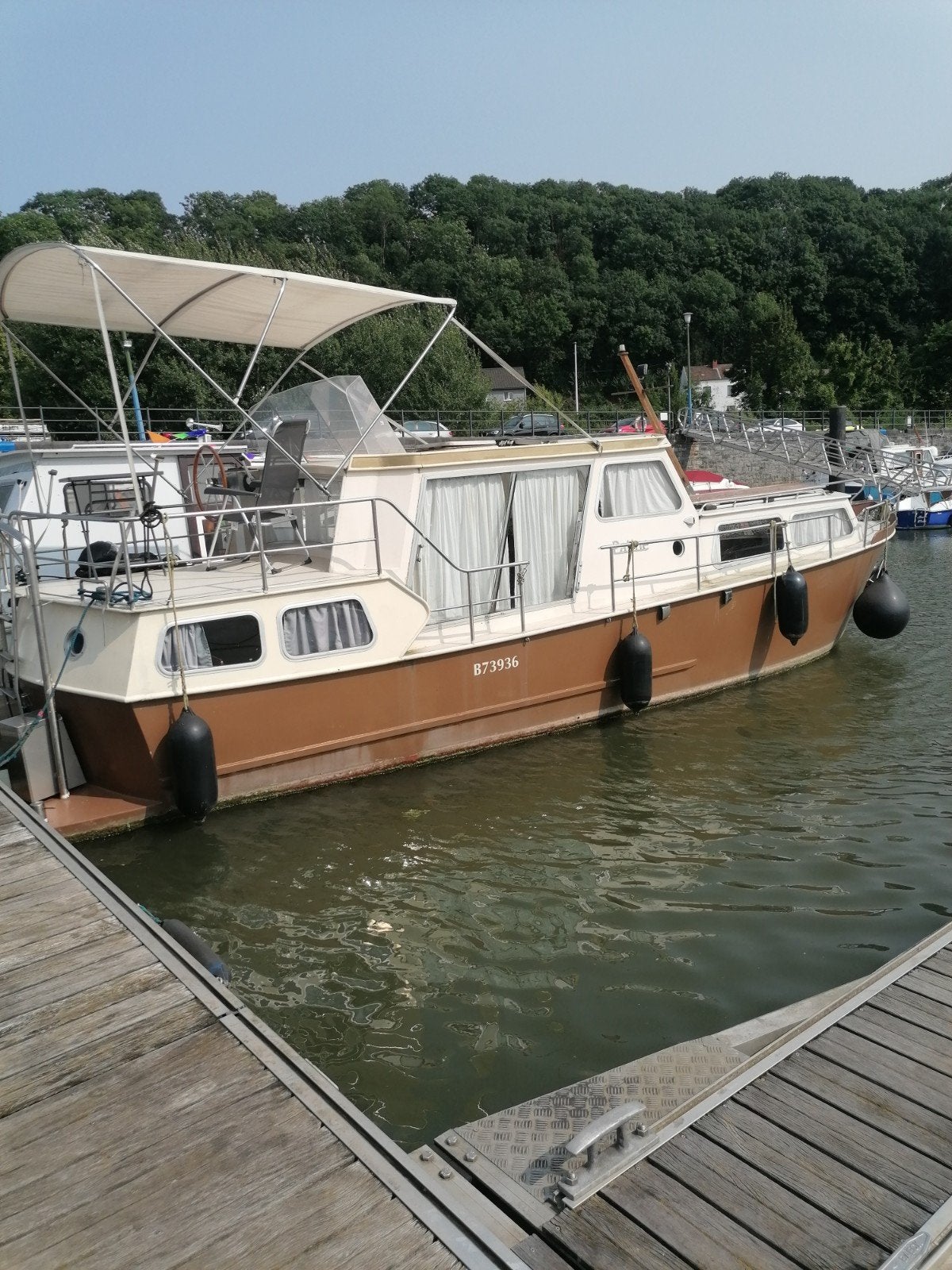 bateau de plaisance, Vedette, Sports nautiques & Bateaux, Bateaux à moteur & Yachts à moteur, Enlèvement, Acier