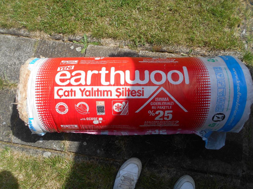 rol isolatie earthwool 90 breed, Enlèvement, Neuf