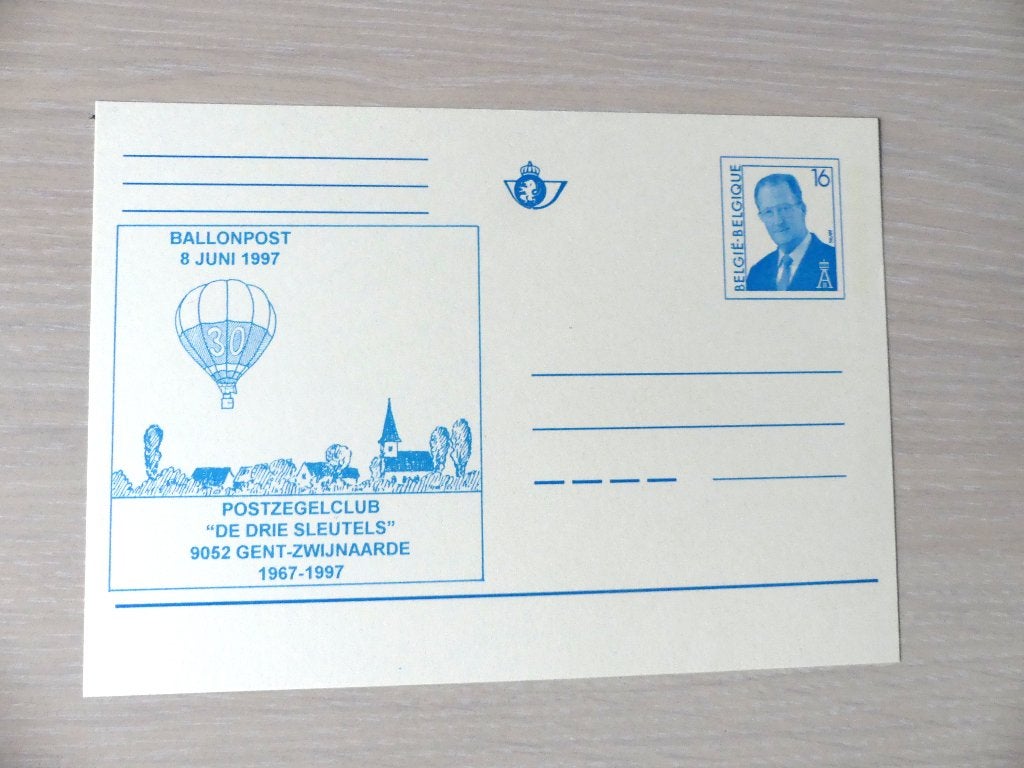 1996 : Carte postale illustrée  "De Drie Sleutels", Enlèvement ou Envoi, Non oblitéré