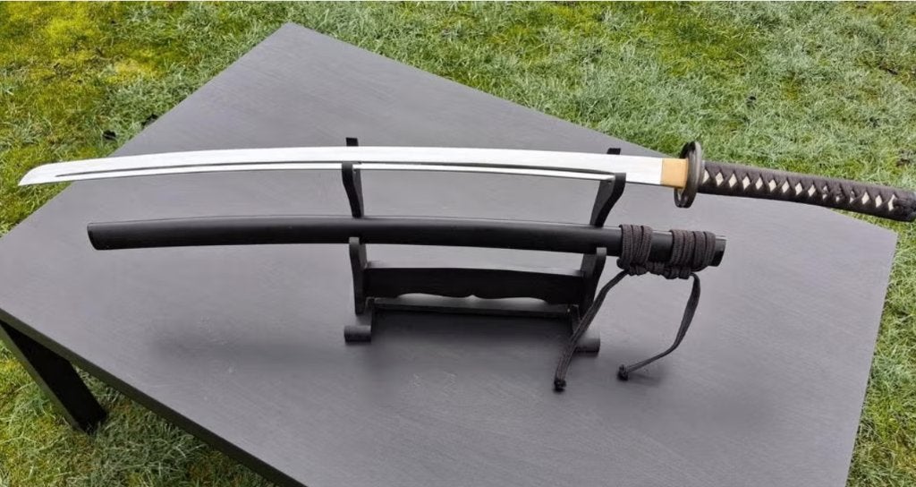 Miyamoto Musashi katana Japanse import., Sport en Fitness, Vechtsporten en Zelfverdediging, Ophalen of Verzenden