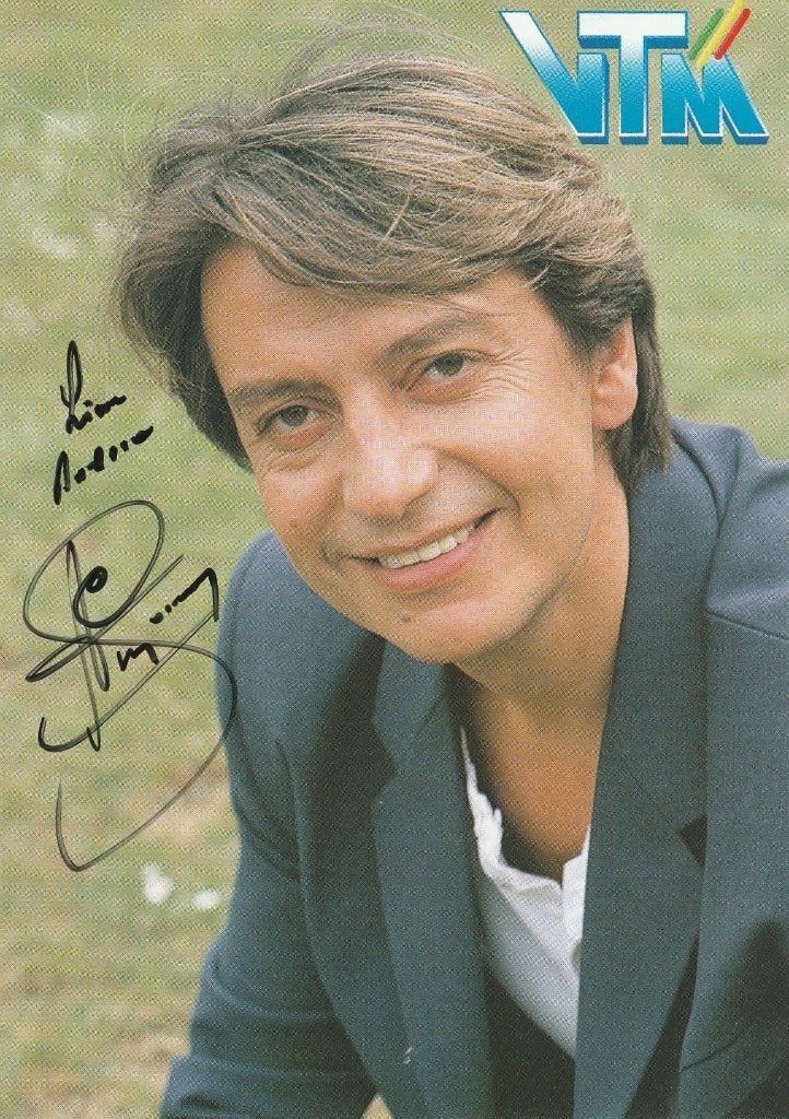 Willy Sommers - foto met handtekening - 1996, Verzamelen, Ophalen of Verzenden, Zo goed als nieuw, Foto of Kaart