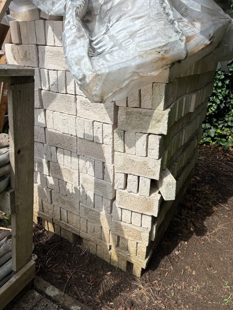 Pallet stenen, Ophalen, Nieuw, Bakstenen