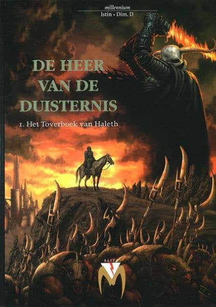 Strip " De heer van de duisternis " , nr.1, Boeken, Stripverhalen, Eén stripboek, Ophalen of Verzenden, Zo goed als nieuw