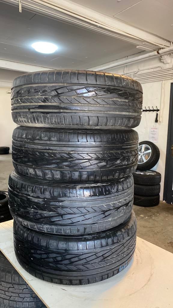 205/55/16-94v  goodyear  met monteren per stuk 55 eur, Ophalen