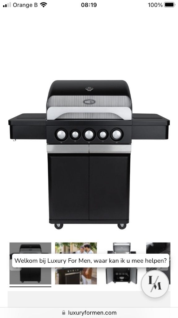 Gasbarbeque, Jardin & Terrasse, Enlèvement, Neuf, Boretti