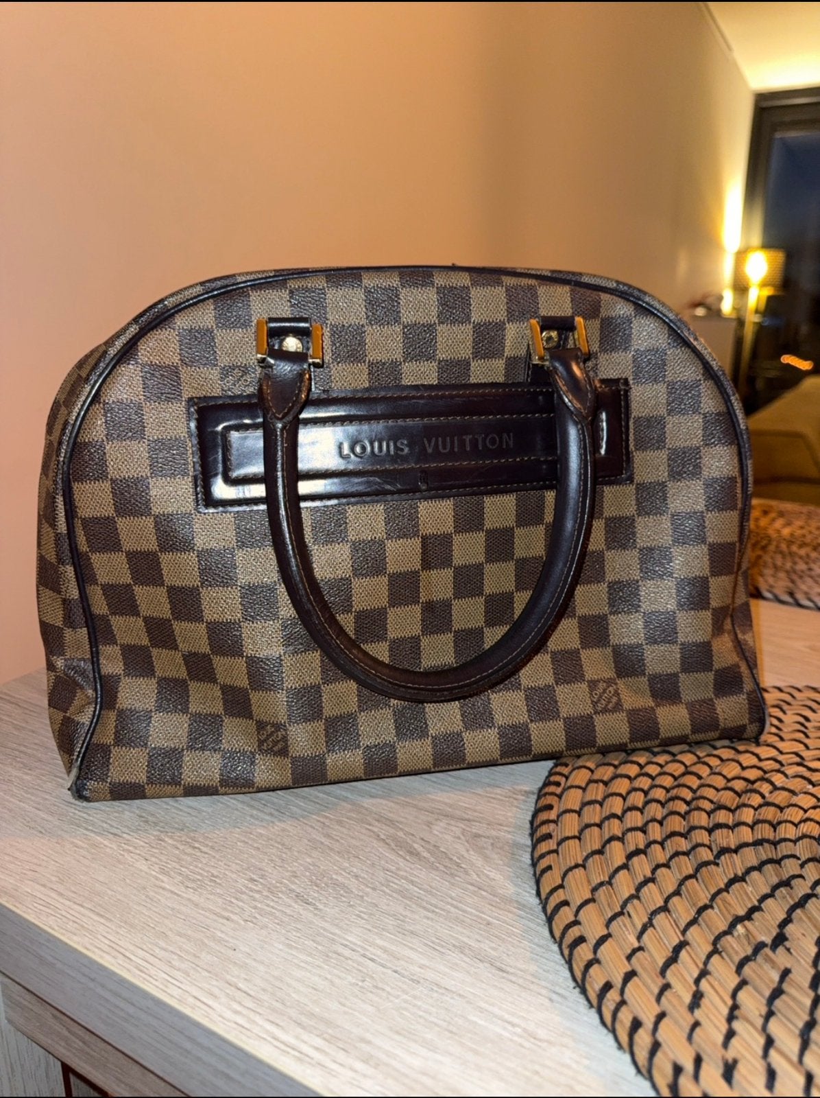 Louis Vuitton Trouville Damier Ebène Authentiek, Handtassen en Accessoires, Ophalen of Verzenden, Gebruikt