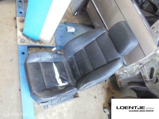 voorstoelen bmw e36 coupe cabrio zwart leer leder leren, Enlèvement ou Envoi, Utilisé, BMW, BMW
