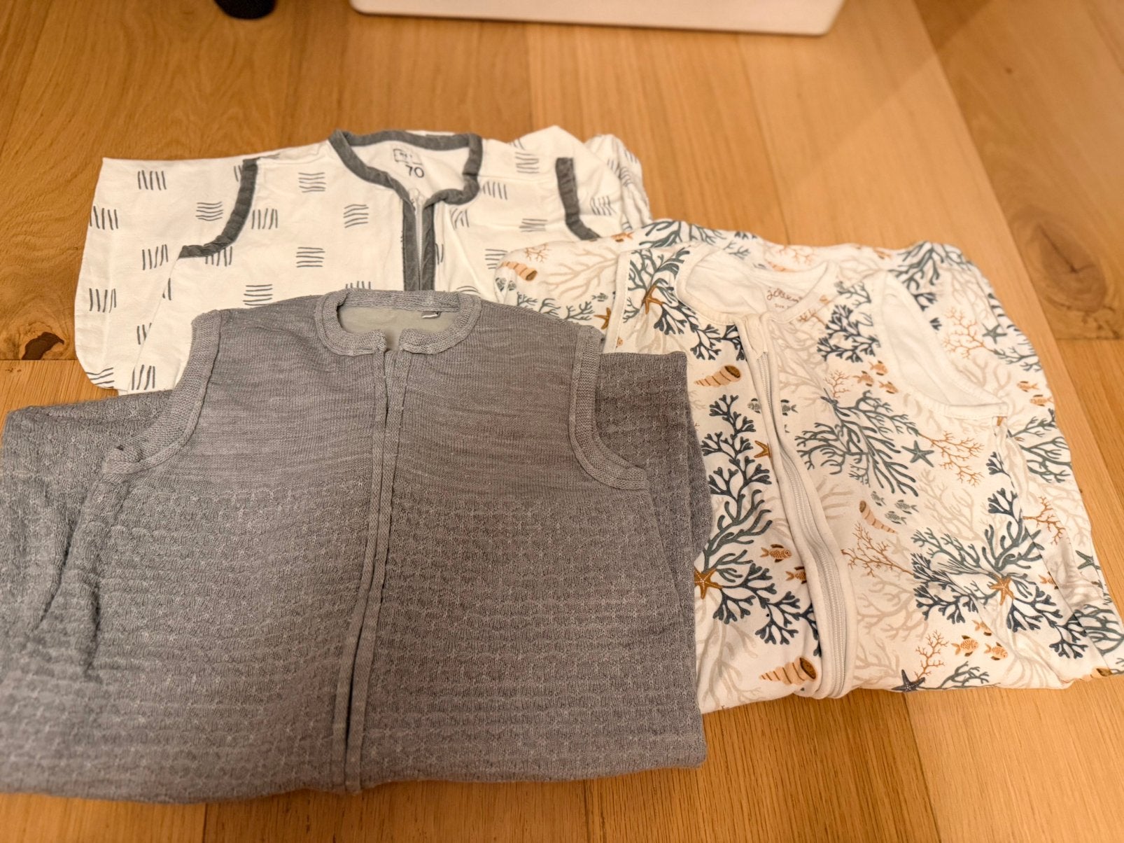 Slaapzakken korte mouw 70cm, Kinderen en Baby's, Babykleding | Overige, Ophalen, Zo goed als nieuw