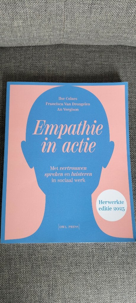 Empathie in actie, Ophalen, Zo goed als nieuw, Hogeschool, Ilse Colaes; An Vergison; Francisca Van Drongelen