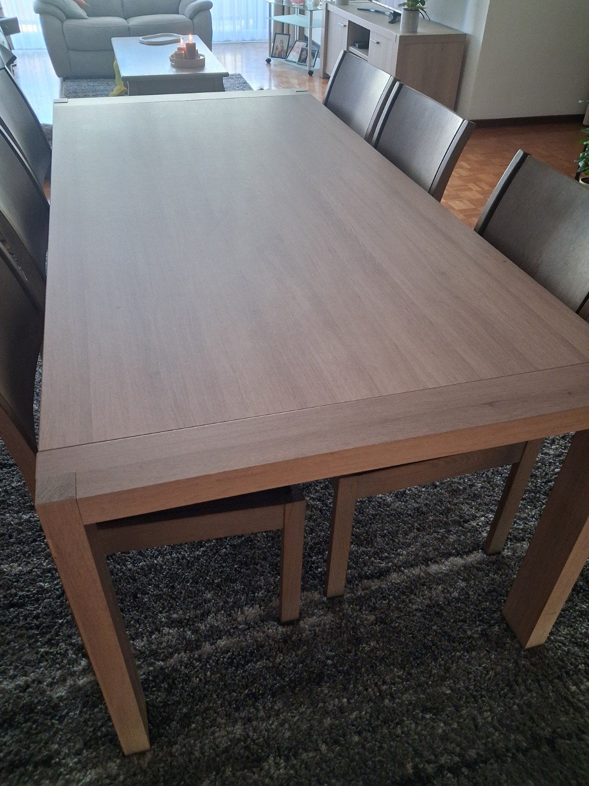 eettafel plus 6 stoelen, Enlèvement