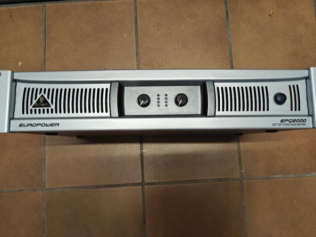 EPQ2000 versterker 2 x 500 W, Audio, Tv en Foto, Gebruikt, 120 watt of meer, Stereo, Ophalen