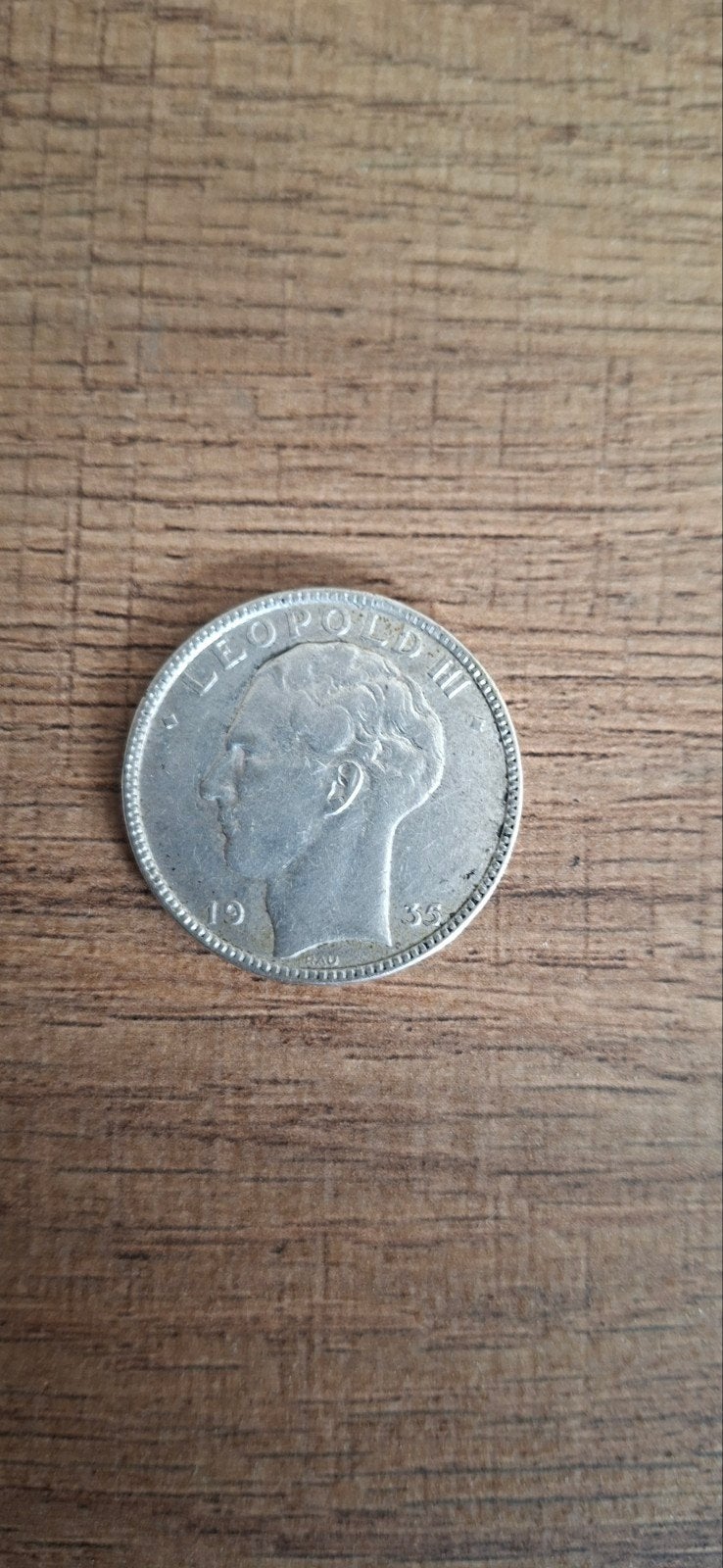 20 Belgische frank 1935 Leopold III, Ophalen