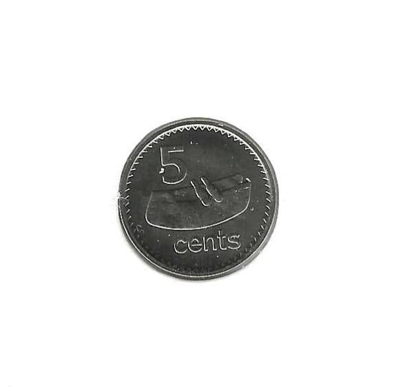 Fiji, 5 Cents 2009., Timbres & Monnaies, Monnaies | Océanie, Enlèvement ou Envoi, Monnaie en vrac