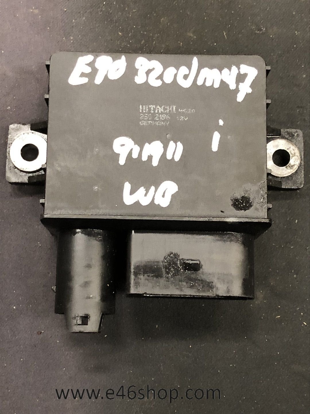 VOORGLOEI RELAIS BMW E90 320D 2005 M47N2 MOTOR, Autos : Pièces & Accessoires, -, Utilisé, -, Enlèvement ou Envoi