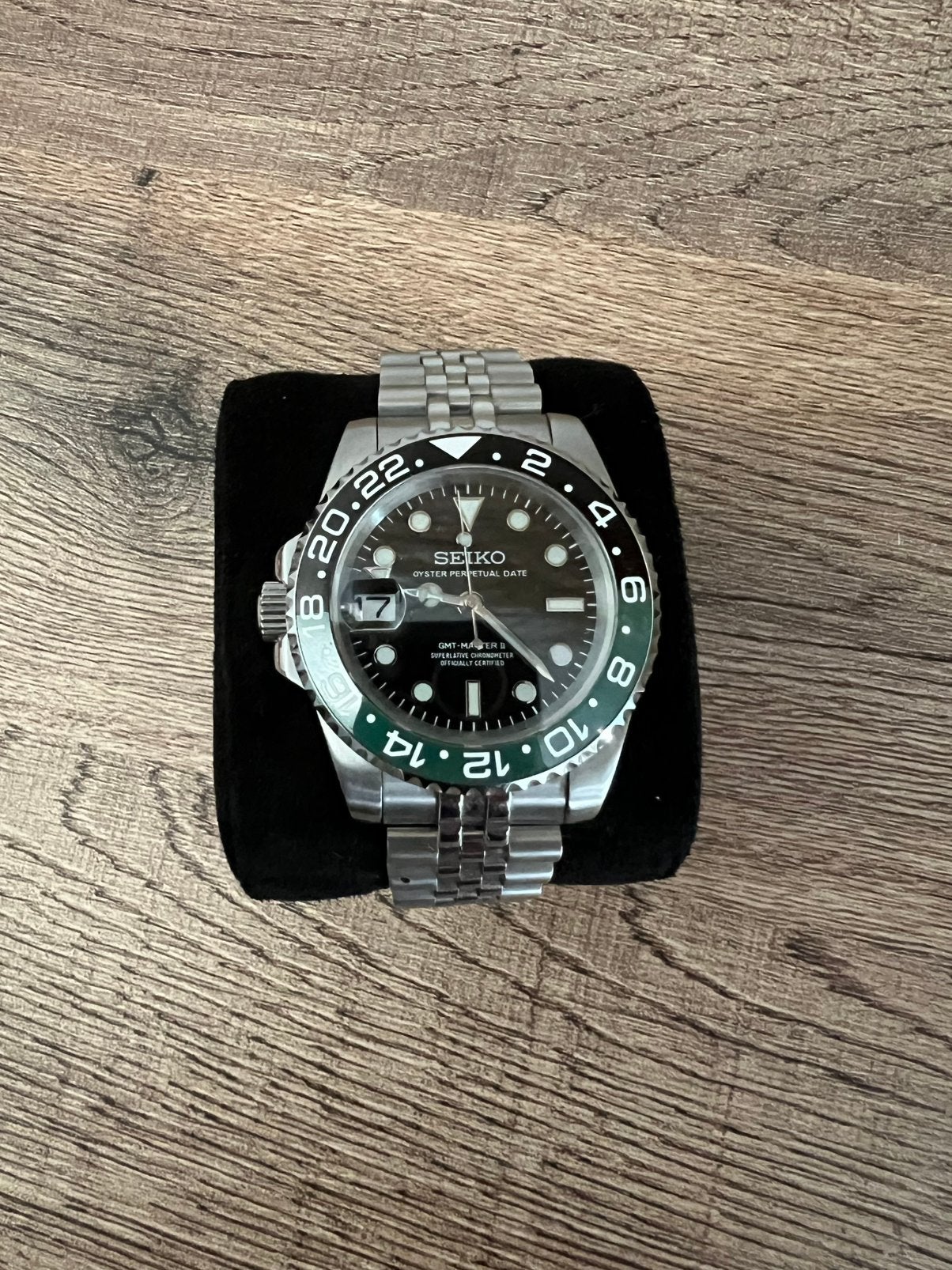 Seiko Mod watch, Ophalen of Verzenden, Staal, Seiko