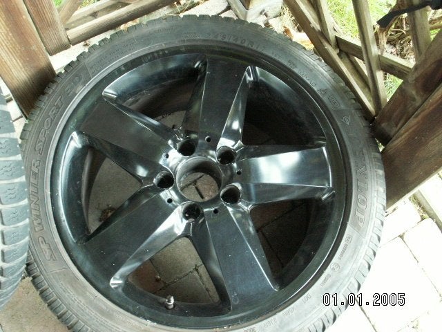 Mercedes SLK R171 breedset velgen met winterbanden, Auto-onderdelen, Ophalen, Velg(en), 17 inch, Winterbanden