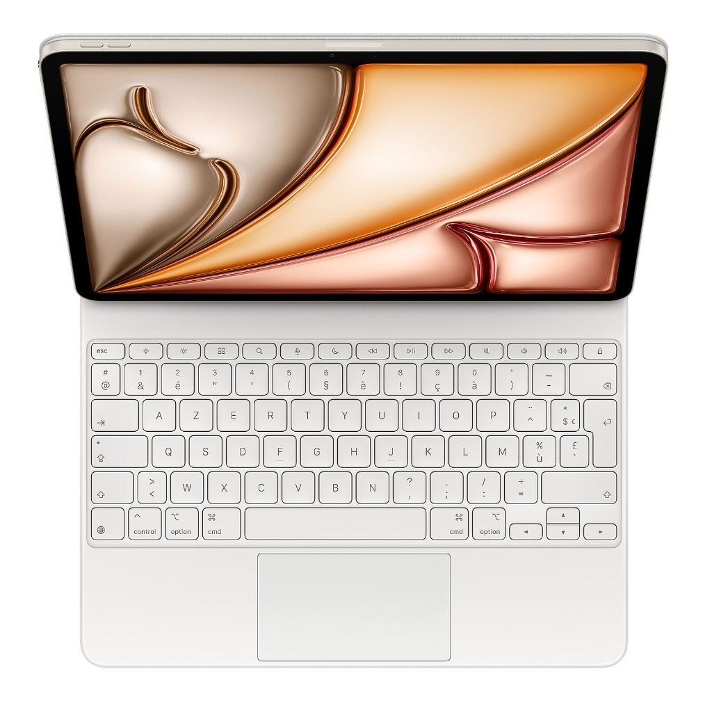Apple Magic Keyboard for iPad Air 13 pouces, Enlèvement ou Envoi, Azerty, Comme neuf, Repliable