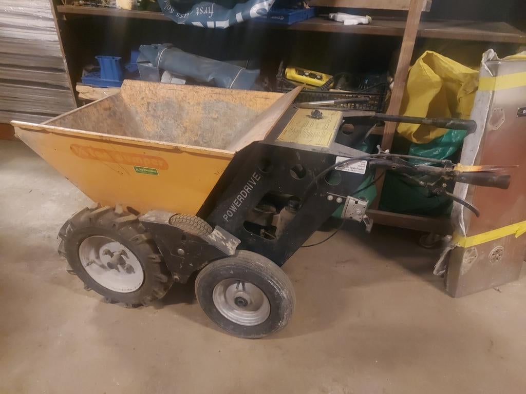 Powerdrive mini dumper, Ophalen