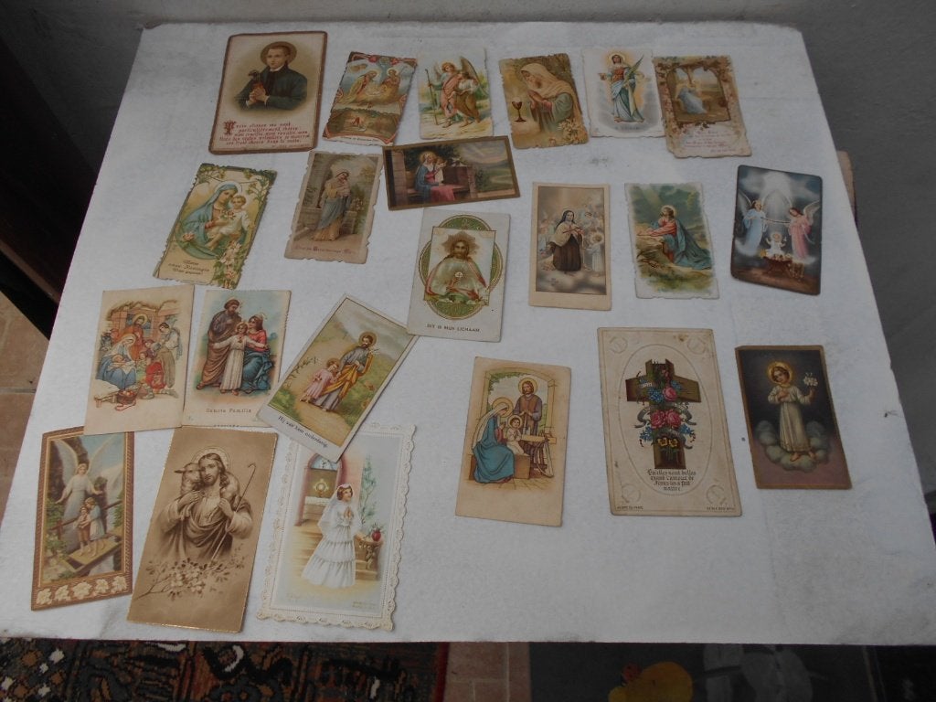 300 communie en heilig prentjes periode  1930-1940, Verzamelen, Foto's en Prenten, Ophalen of Verzenden