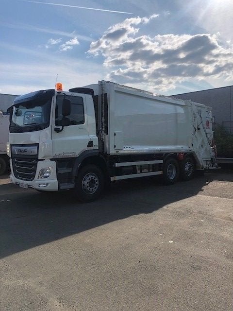 DAF CF 340 FAN 6 x 2 VDK P4000 22m³ + CB Dual² + sulo id-w, Autos, Achat, Euro 6, Entreprise, Automatique